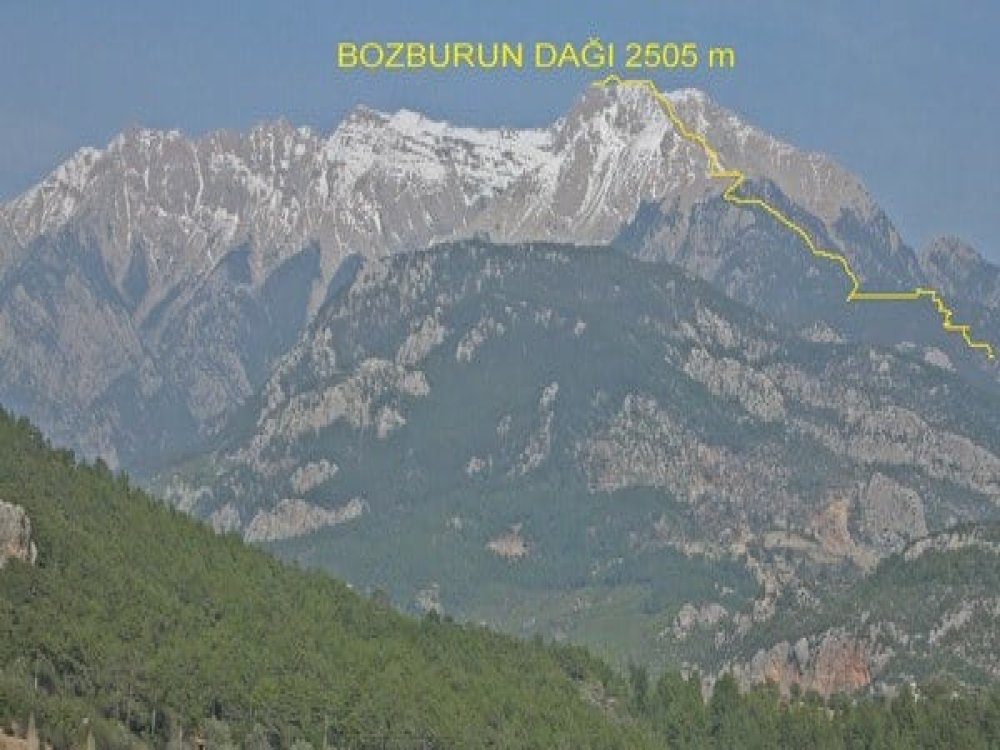 BOZBURUN DAĞI ÇIKIŞI